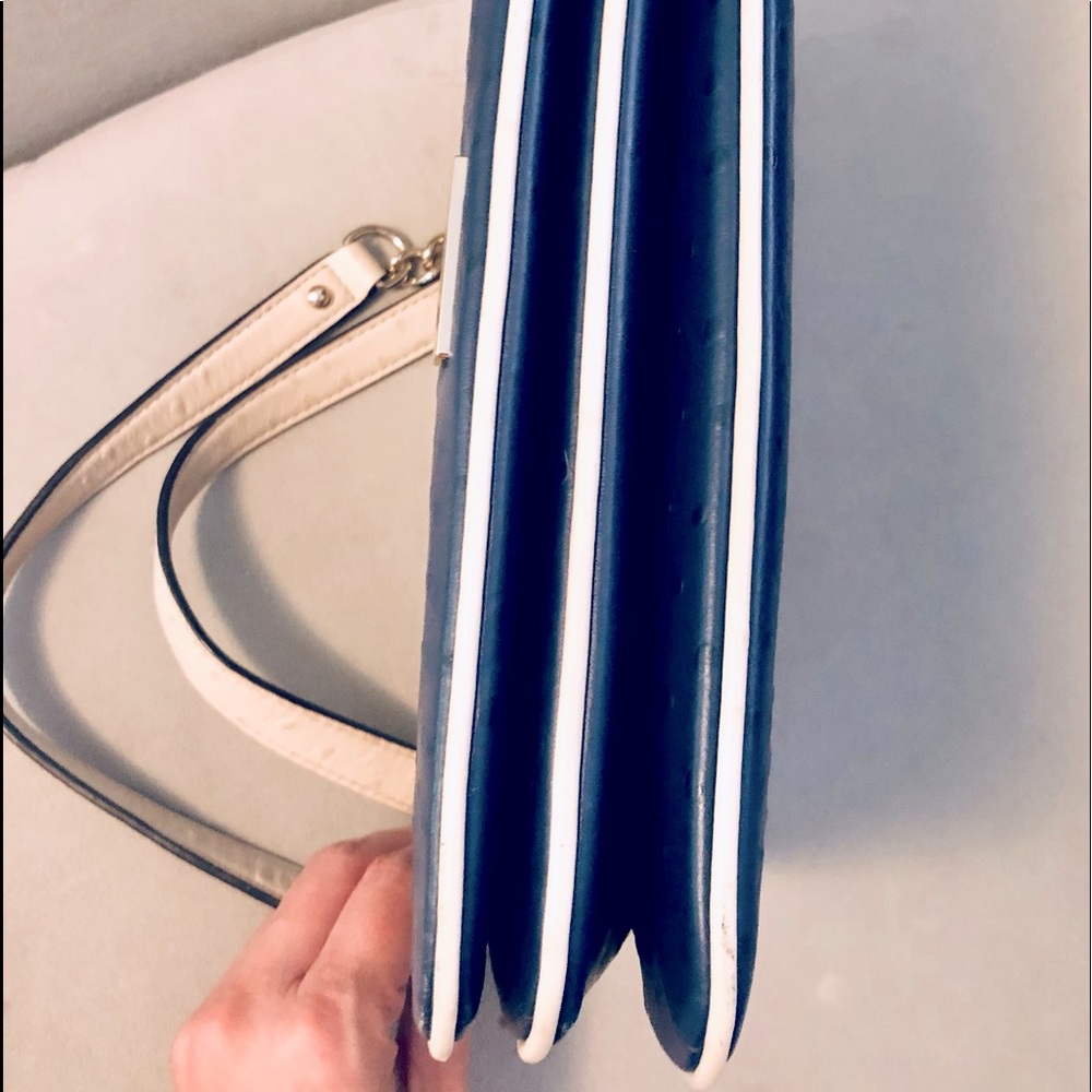Authentic RARE Kate Spade Blue Bag - Like New - Picture 9 of 11